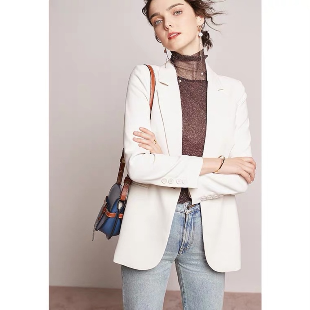 White Blazer